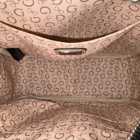 GUESS Charcoal Monogram Backpack - Picture 4 of 10